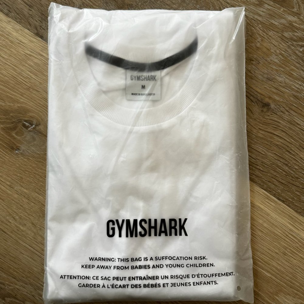 GYMSHARK DAVID LAID T-SHIRT M - Picture 2 of 3